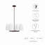 Luminaire suspendu 4 lumières Mercer de Modway-2120209832