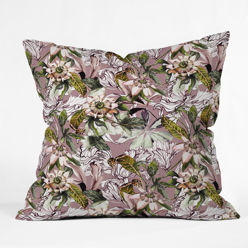 Coussin décoratif sauvage marta barragan camarasa, 16 po x 1 po