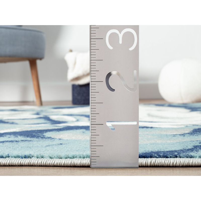Ezmae Abstract Indoor Rug, Rectangle 7' 9" x 10' 2"