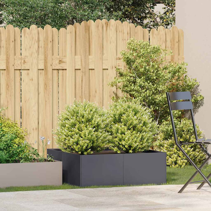 Planter Box, 30cm H x 80cm W x 80cm D, Anthracite