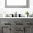Modern Matte Black Bathroom Sink Faucet - 2 Handles, Waterfall With Pop Up Drain And Supply Hose 8" Tap Vanity Assembly 8-128924442