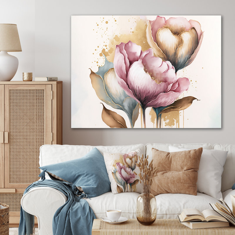 Décoration murale en métal Cally Lily, H 12 po x l 20 po x P 1 po