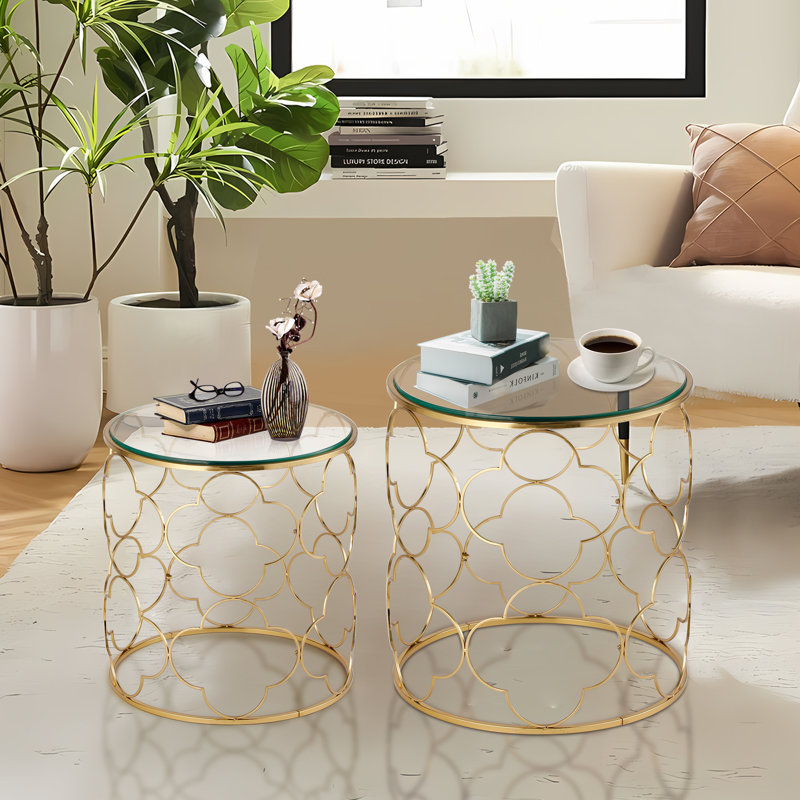 Ensemble de 2 tables d'appoint Jadonte