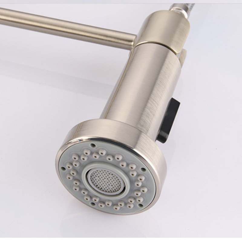 E-Joy EJoy Pull Down Kitchen Faucet, Brushed Chrome