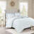 Full/queen Reversible Bedding With Printed Cotton Fabric