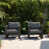 Gray Cushion/Black Frame selected