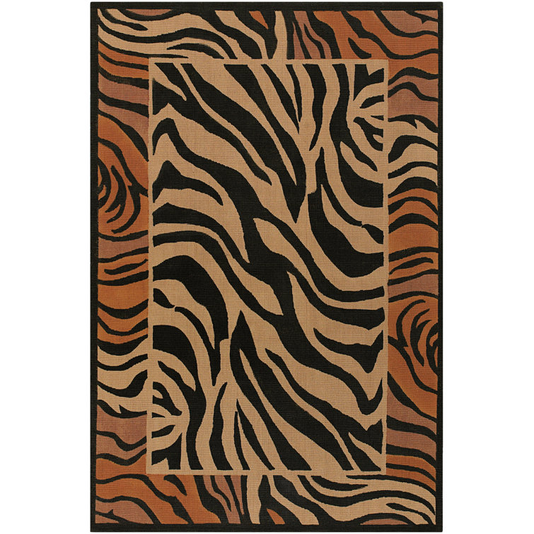 Tapis brun / noir Irondale