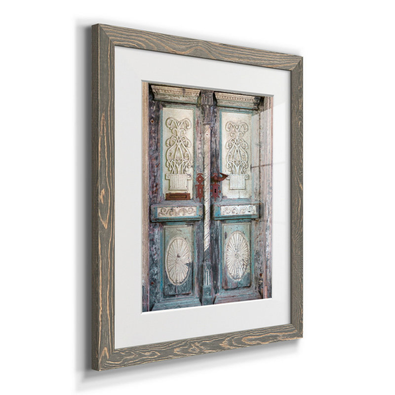 Venise I - reproduction de photo, Cadre en papier gris, H 24 po x l 18 po x P 1,5 po, Blanc