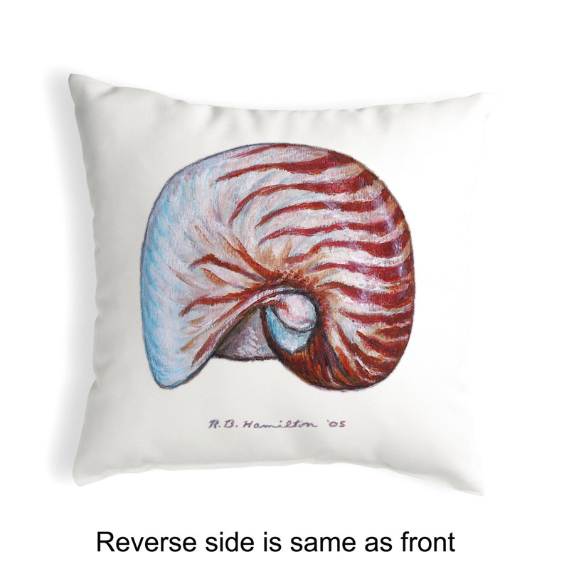  Coussin intérieur / extérieur Nautilus, Blanc
