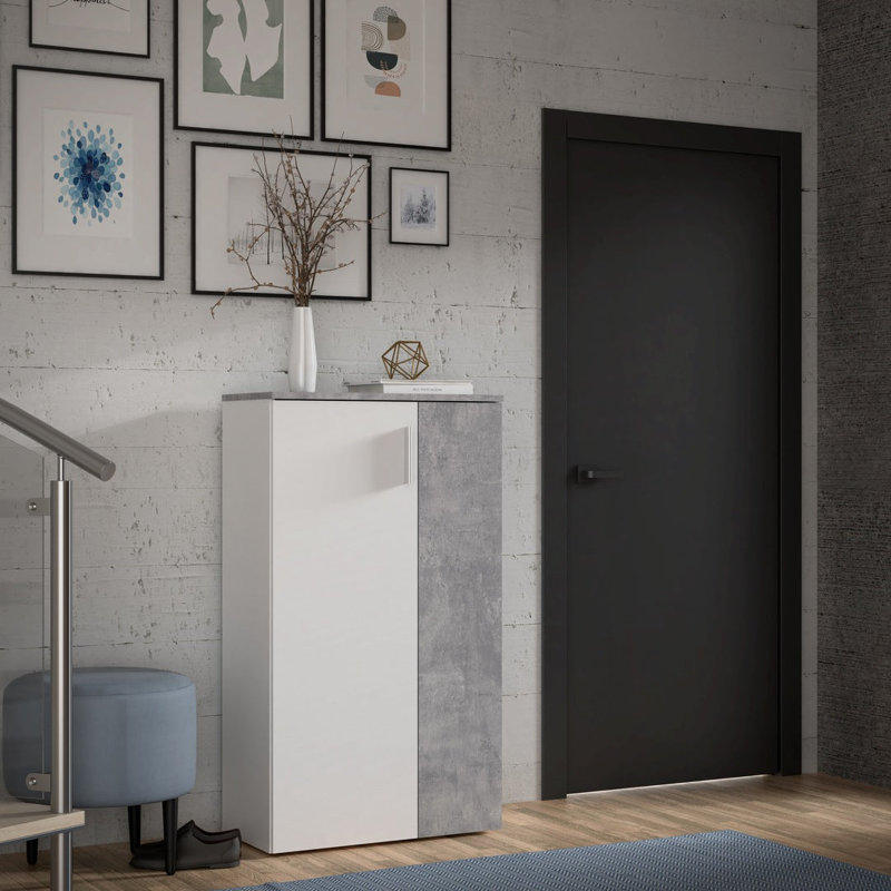 Tobiason 69cm Tall Shoe Storage Cabinet