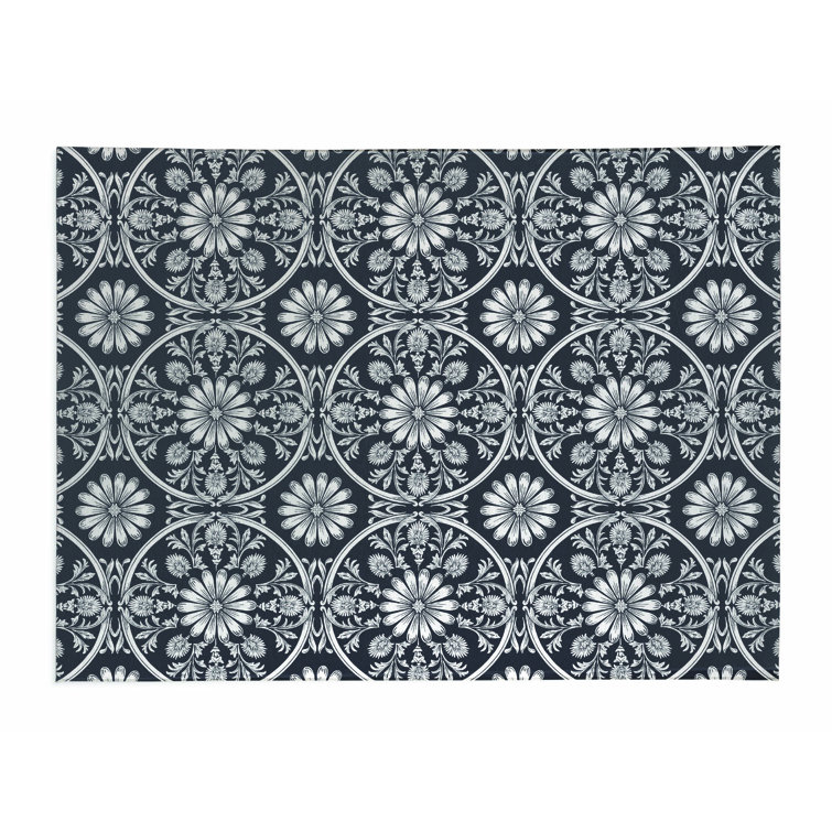 Daisy Tile Outdoor Area Rug