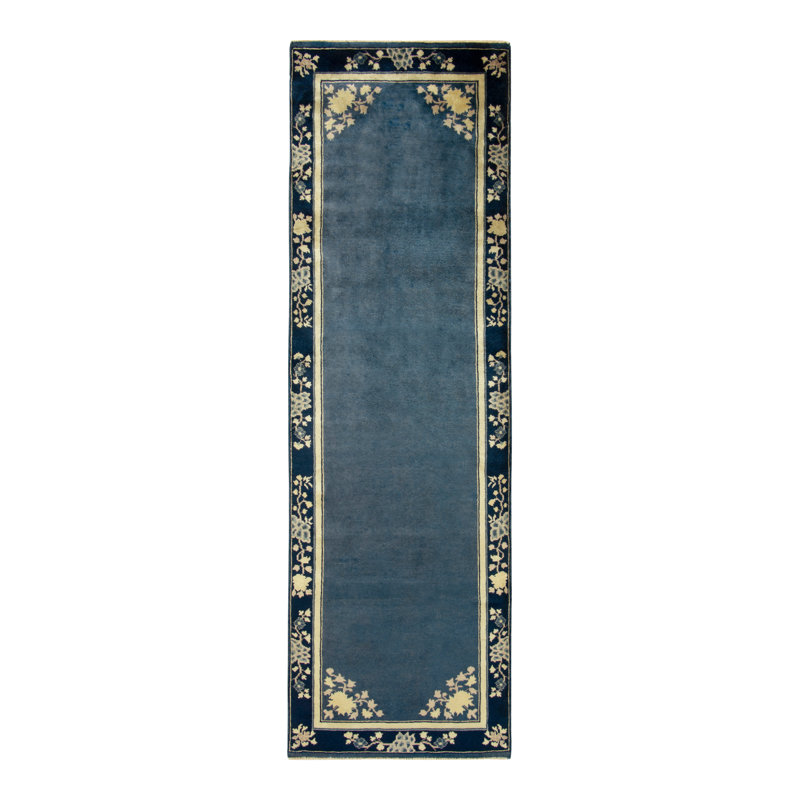 One-of-a-Kind 2'6" X 7'10" Hand Knotted Area Rug