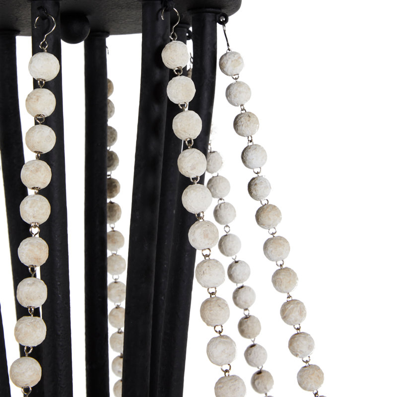 Lustre empire à 8 lumières de style perle Percy Percy
