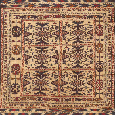Tapis beige Southwestern