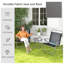 Braynen 2 - Person Patio Dining Set Round Table