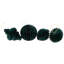Accordion Honeycomb Foldable Paper Christmas Ornaments - 4" - Set Of 4-1324997937