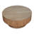 31.5" Modern Round Coffee Table With Storage Solid Wood Veneered Coffee Table Accent Tea Table-1452732521