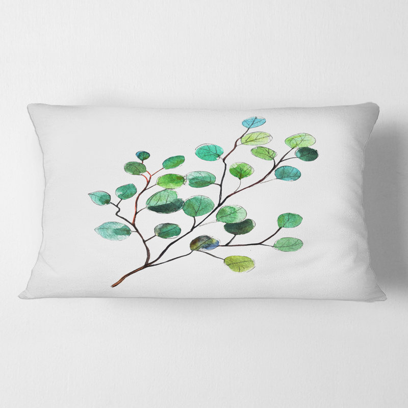 Floral Throw Pillow