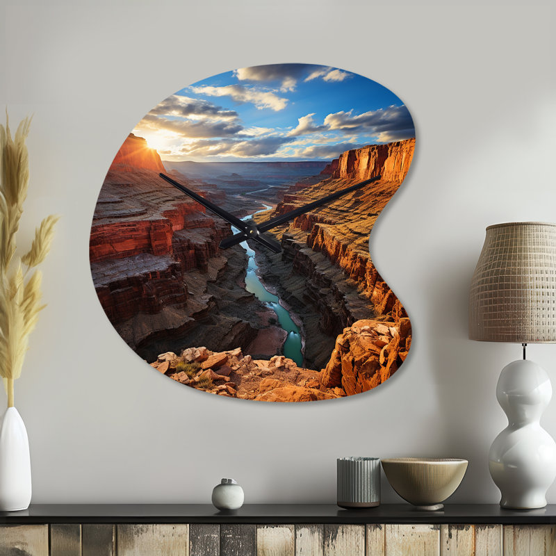 Horloge murale Canyon, Grand