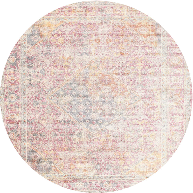 Caudilla Oriental Indoor Rug, Round 8'