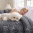 Bedsure Twin-XL Box-Stitch Down Alternative Duvet Insert – Dark Gray , All-Season Comforter-101518299-101518295