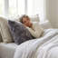 Brandy Grey Fox Animal Print Reversible Throw Pillow-59846102