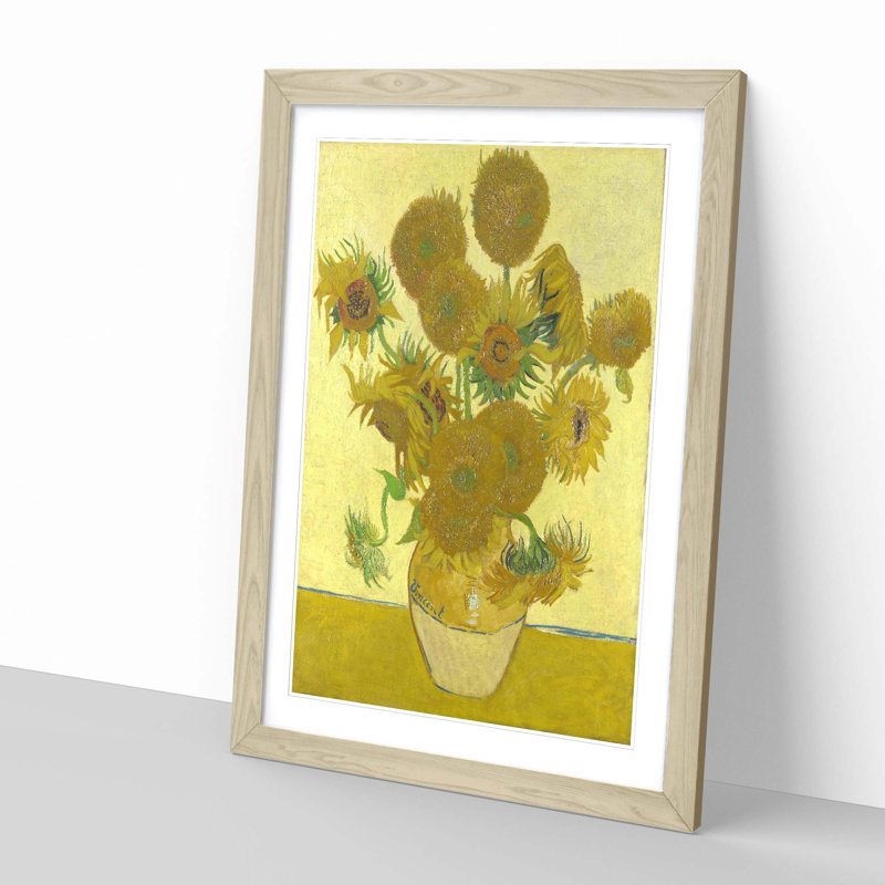 Vincent Van Gogh - Single Picture Frame Painting, Oak