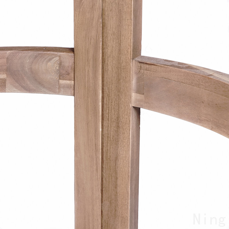 Tabouret d'extérieur, corde beige avec coussin beige, ensemble de 2