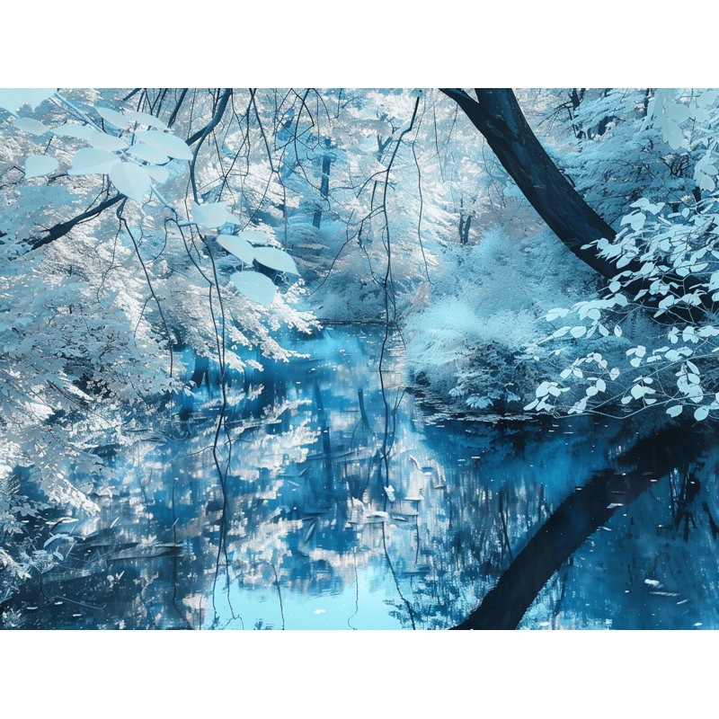 Tapis de bain Frozen Forest, L 17 po x L 24 po