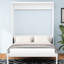 Bureau de lit - Design épuré pour les espaces de vie modernes - Blanc, pour des études pratiques et peu encombrantes