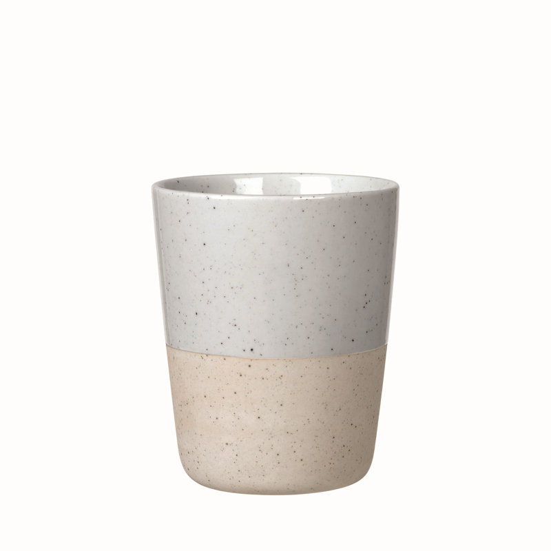 SABLO Handleless Ceramic Mug, Cloud