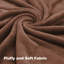 Faux Fur Reversible Fleece Throw Blanket – Soft & Cozy-118258430-118258435