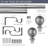 Adjustable Metal Adjustable Single Curtain Rod-1052211099-1052211100