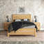 Lit plateforme standard Baja - Lit double - Finition bois de grange-563628564-563628571