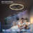 Decorative LED Ceiling Fan Light-397679602