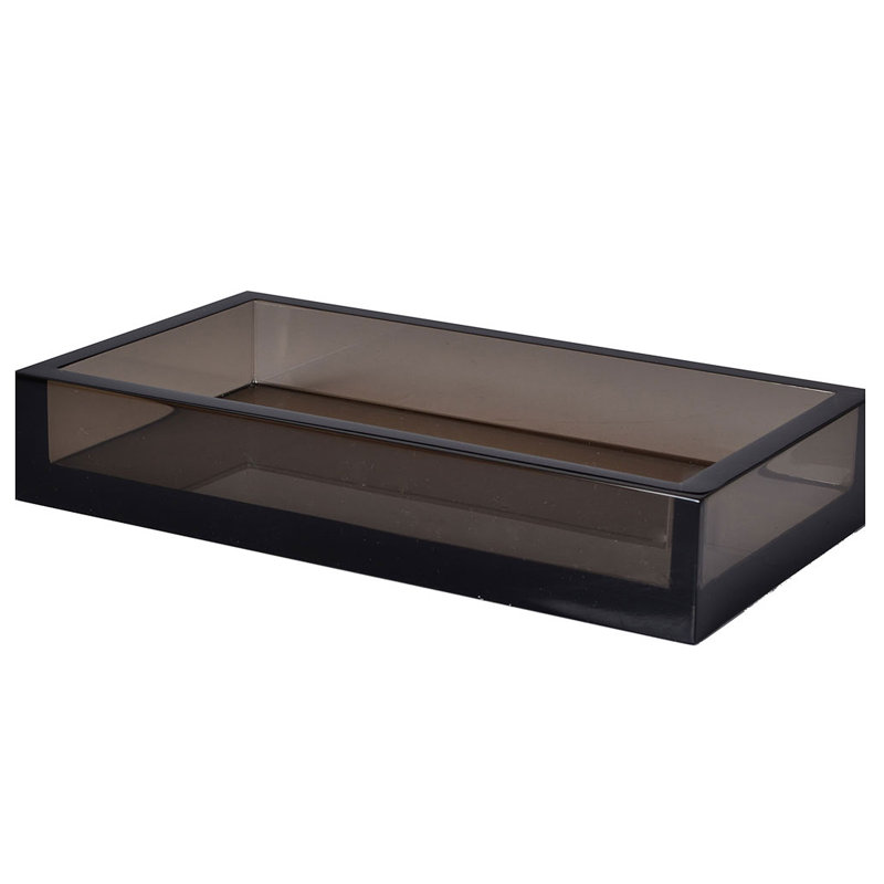 Bathroom Tray, Smoked