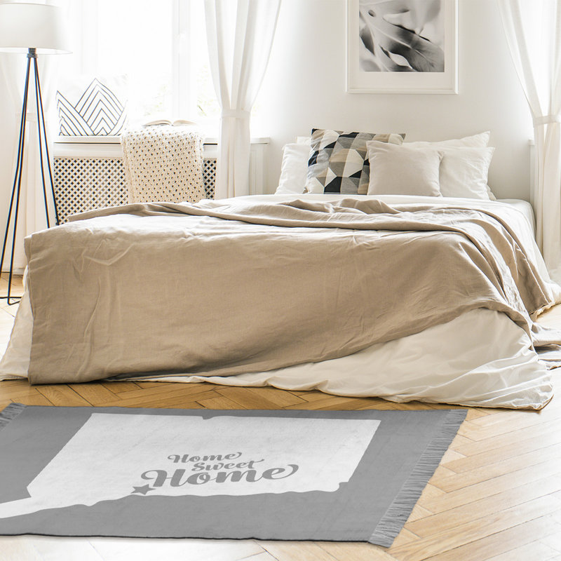 Tapis gris à la maison new refuge