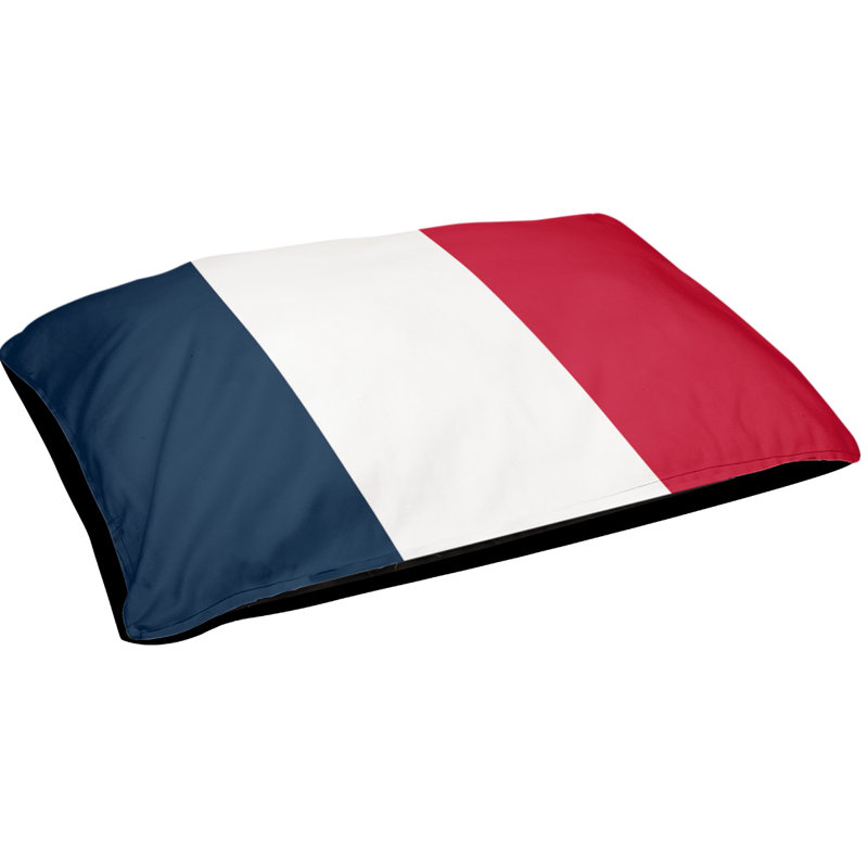 Coussin New York Bronx, Grand (l 50 po x P 40 po x H 7 po), blanc