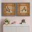 A Mother's Touch - Ensemble de 2 peintures sur toile encadrées-1539940551-1539940552