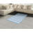 Checkered High Density Long Fiber Poly Threads Decorative Area Rug Carpet-42031071