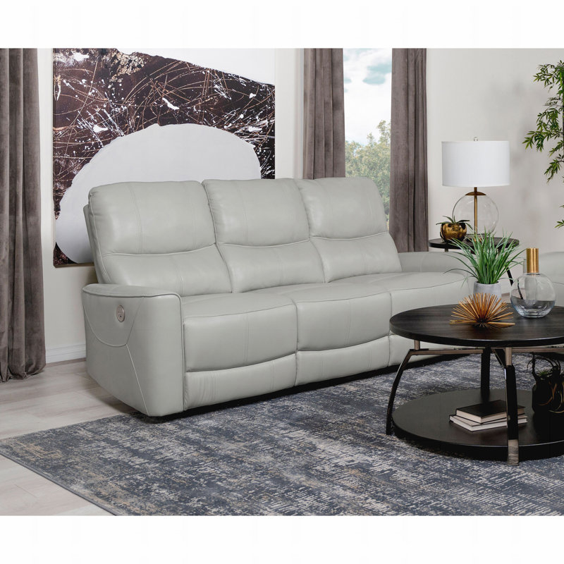 Canapé inclinable électrique moderne, Gris