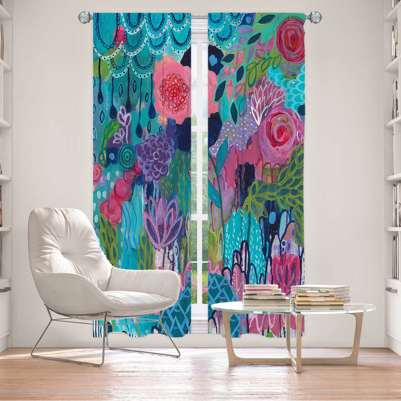 Ensemble de rideaux 2 pièces Carrie Schmitt, L 20 po x L 82 po