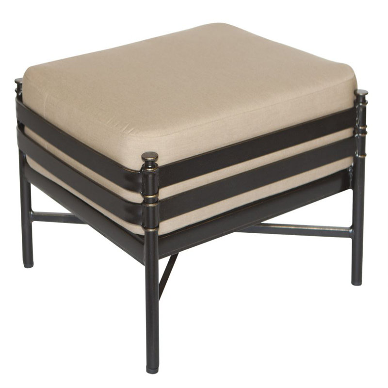 Lancaster Patio Sofa with Sunbrella Cushions, Cast Ash Sunbrella® Plainweave