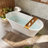 63 x 30" Freestanding Acrylic Bathtub