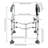 Toilet Safety Frame Rail with Suction Cups and Anti-Slip Handrails