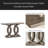 Decorative Hallway Sofa Table,Console Table,Versatile Accent Table