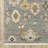 Oriental Machine Woven Gray /Beige Wool and Nylon Blend Area Rug-892095768