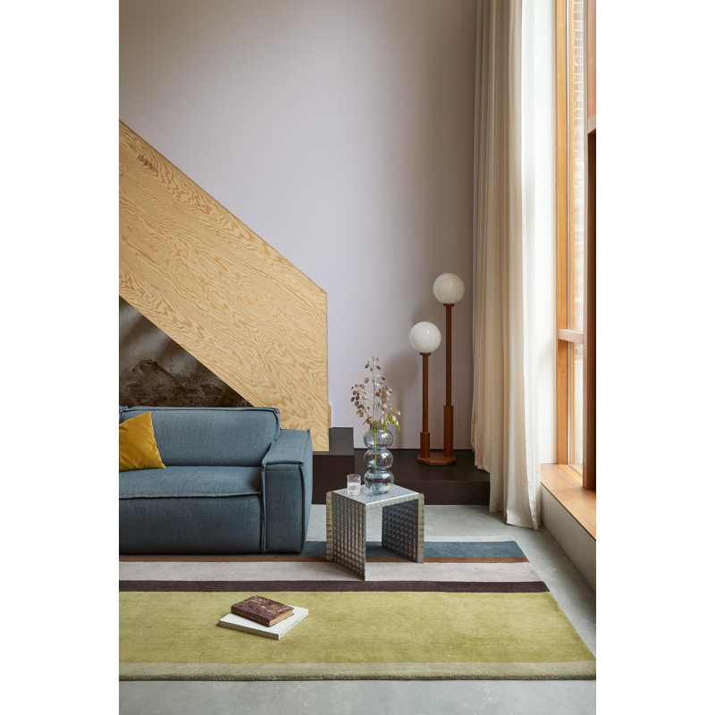 Décor linéaire rétro 089805, Rectangle 4 pi 7 po x 6 pi 7 po