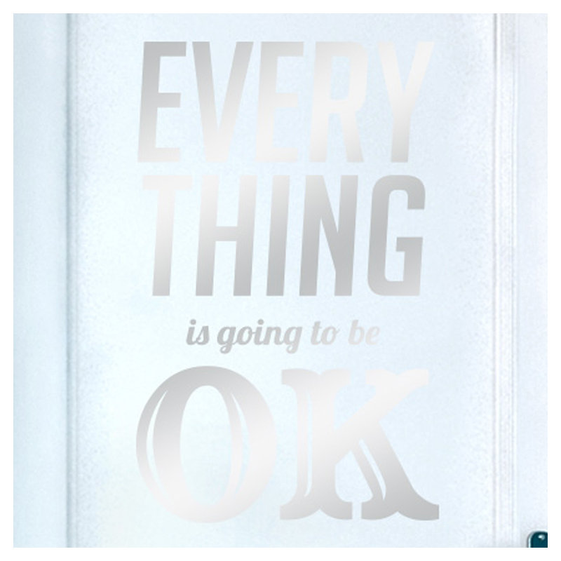 Wall Decal, Shiny Silver