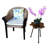 Braeden Solid Wood Top End Table